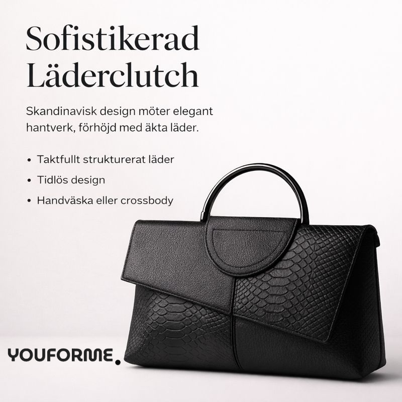 läderväska crossbody dam