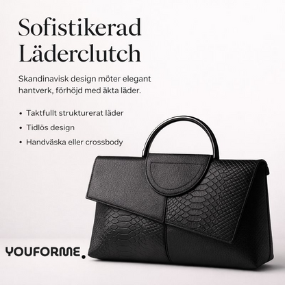 läderväska crossbody dam